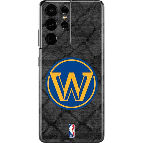 NBA Golden State Warriors Dark Rust Galaxy S21 Ultra 5G Skin