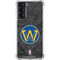 NBA Golden State Warriors Dark Rust Galaxy S22 Clear Case