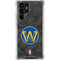 NBA Golden State Warriors Dark Rust Galaxy S22 Ultra Clear Case