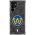 NBA Golden State Warriors Dark Rust Galaxy S22 Ultra Clear Case