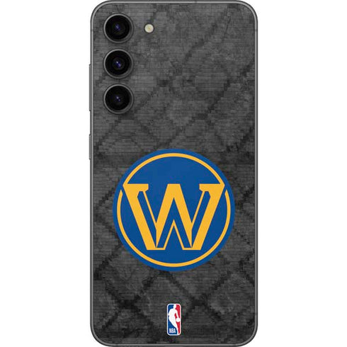 NBA Golden State Warriors Dark Rust Galaxy S23 FE Skin