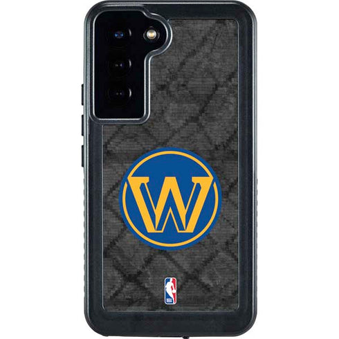 NBA Golden State Warriors Dark Rust Galaxy S23 Plus Waterproof Case