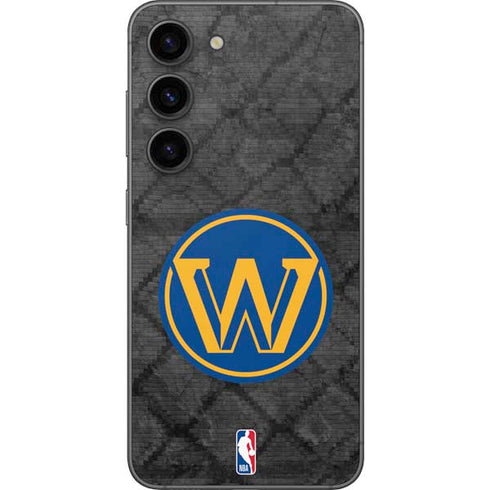 NBA Golden State Warriors Dark Rust Galaxy S23 Skin