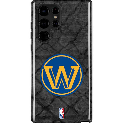 NBA Golden State Warriors Dark Rust Galaxy S23 Ultra Pro Case