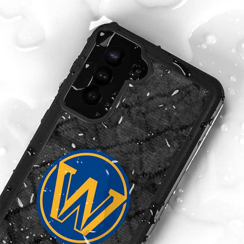 NBA Golden State Warriors Dark Rust Galaxy S23 Waterproof Case