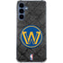 NBA Golden State Warriors Dark Rust Galaxy S24 Clear Case