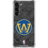NBA Golden State Warriors Dark Rust Galaxy S24 FE Clear Case