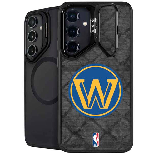 NBA Golden State Warriors Dark Rust Galaxy S24 Plus Kickstand Case