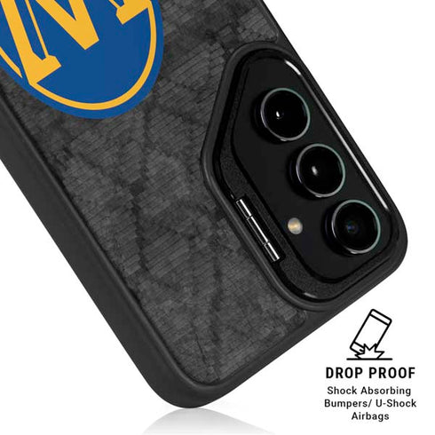 NBA Golden State Warriors Dark Rust Galaxy S24 Plus Kickstand Case