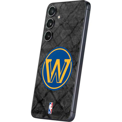 NBA Golden State Warriors Dark Rust Galaxy S25 Skin