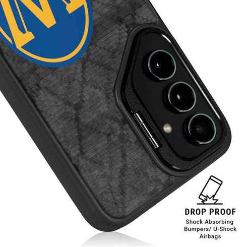 NBA Golden State Warriors Dark Rust Galaxy S25 Ultra Kickstand Case