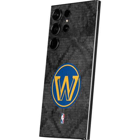 NBA Golden State Warriors Dark Rust Galaxy S25 Ultra Skin