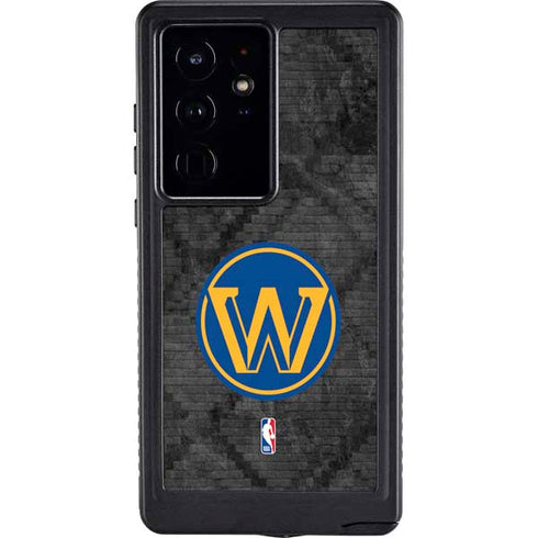 NBA Golden State Warriors Dark Rust Galaxy S24 Ultra Waterproof Case
