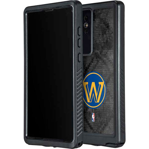 NBA Golden State Warriors Dark Rust Galaxy S24 Ultra Waterproof Case