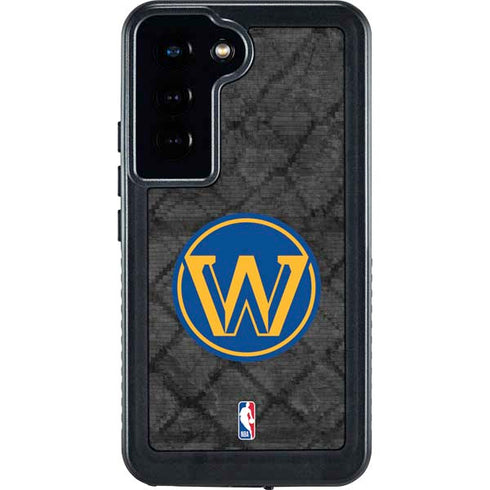 NBA Golden State Warriors Dark Rust Galaxy S24 Waterproof Case