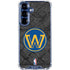 NBA Golden State Warriors Dark Rust Galaxy S25 Clear Case