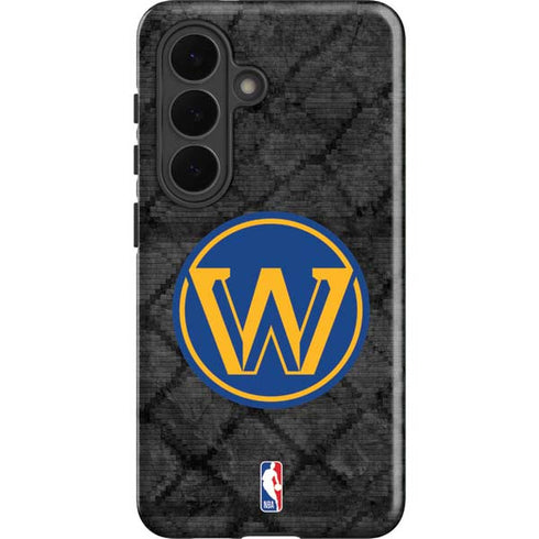NBA Golden State Warriors Dark Rust Galaxy S26 Impact Case