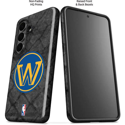 NBA Golden State Warriors Dark Rust Galaxy S26 Impact Case