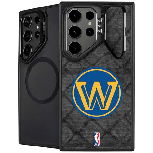 NBA Golden State Warriors Dark Rust Galaxy S26 Ultra Kickstand Case