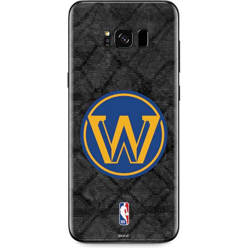 NBA Golden State Warriors Dark Rust Galaxy S8 Plus Skin
