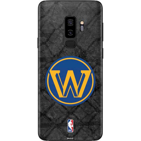 NBA Golden State Warriors Dark Rust Galaxy S9 Plus Skin
