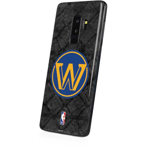 NBA Golden State Warriors Dark Rust Galaxy S9 Plus Skin