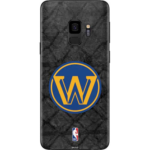 NBA Golden State Warriors Dark Rust Galaxy S9 Skin