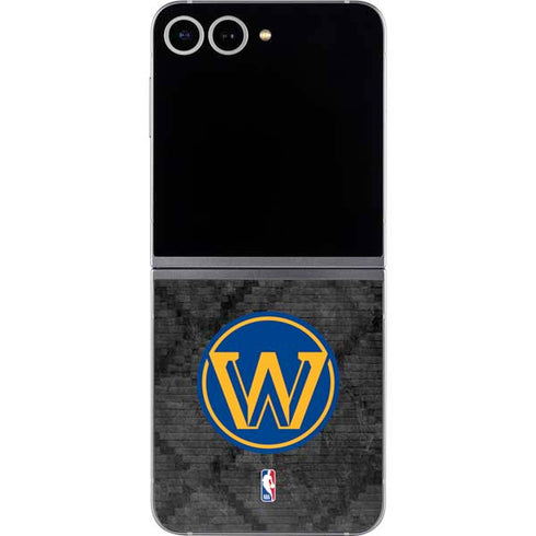 NBA Golden State Warriors Dark Rust Galaxy Z Flip6 Skin