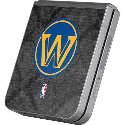 NBA Golden State Warriors Dark Rust Galaxy Z Flip6 Skin