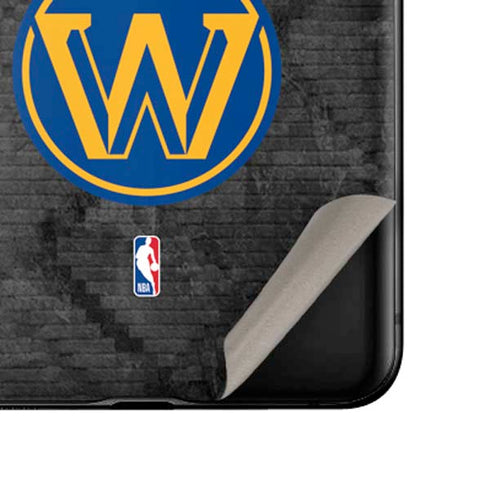 NBA Golden State Warriors Dark Rust Galaxy Z Flip Skin