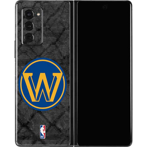 NBA Golden State Warriors Dark Rust Galaxy Z Fold2 5G Skin