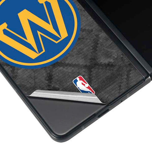 NBA Golden State Warriors Dark Rust Galaxy Z Fold3 5G Skin