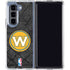 NBA Golden State Warriors Dark Rust Galaxy Z Fold5 5G Clear Case