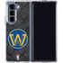 NBA Golden State Warriors Dark Rust Galaxy Z Fold5 5G Clear Case