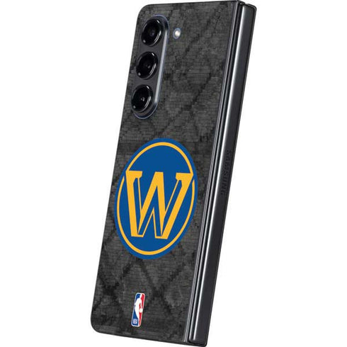 NBA Golden State Warriors Dark Rust Galaxy Z Fold5 5G Skin