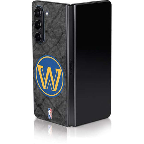 NBA Golden State Warriors Dark Rust Galaxy Z Fold5 5G Skin