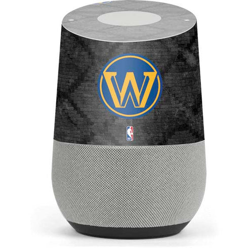 NBA Golden State Warriors Dark Rust Google Home Skin