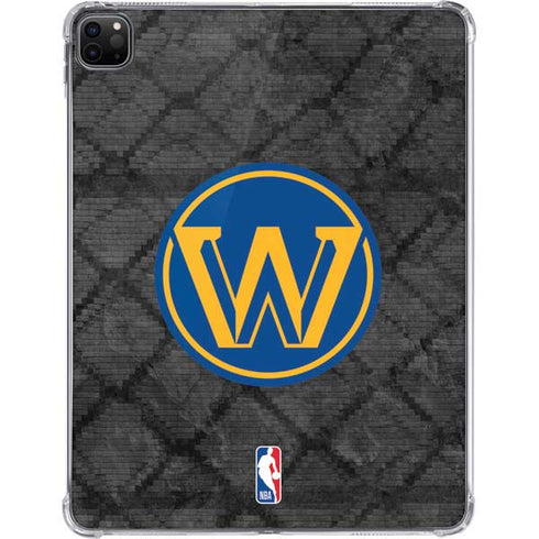 NBA Golden State Warriors Dark Rust iPad Pro 11in (2024) Clear Case