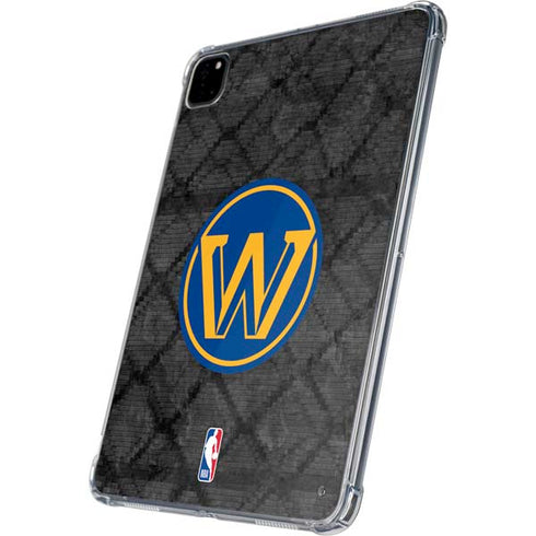 NBA Golden State Warriors Dark Rust iPad Pro 11in (2024) Clear Case