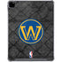 NBA Golden State Warriors Dark Rust iPad Pro 12.9in (2020) Clear Case