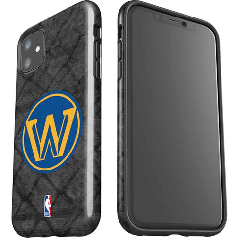 NBA Golden State Warriors Dark Rust iPhone 11 Impact Case