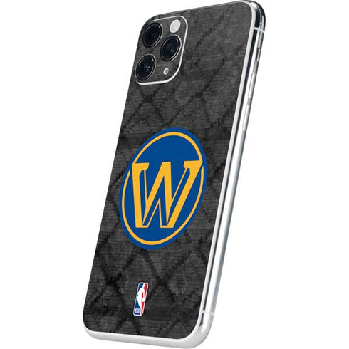 NBA Golden State Warriors Dark Rust iPhone 11 Pro Skin