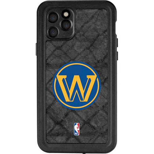NBA Golden State Warriors Dark Rust iPhone 11 Pro Waterproof Case