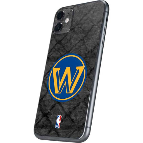 NBA Golden State Warriors Dark Rust iPhone 11 Skin