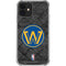 NBA Golden State Warriors Dark Rust iPhone 12 Clear Case