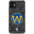 NBA Golden State Warriors Dark Rust iPhone 12 Clear Case