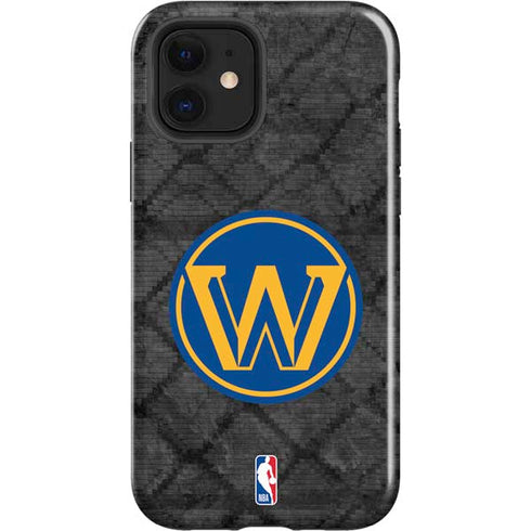 NBA Golden State Warriors Dark Rust iPhone 12 Impact Case