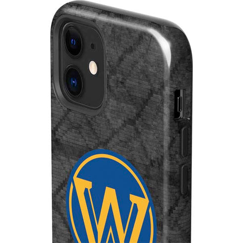 NBA Golden State Warriors Dark Rust iPhone 12 Impact Case
