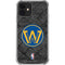 NBA Golden State Warriors Dark Rust iPhone 12 Mini Clear Case