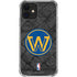 NBA Golden State Warriors Dark Rust iPhone 12 Mini Clear Case